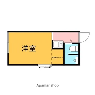 マッケンハイム【1階】の間取り