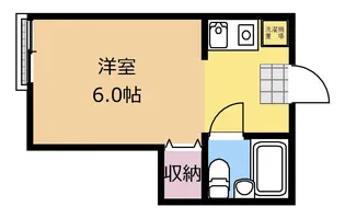 スター・ポイント【202号室】の間取り