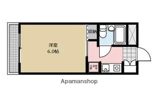 マキオカマンション【302号室】の間取り