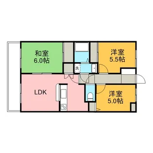 神奈川県相模原市緑区橋本1丁目【マンション】の間取り