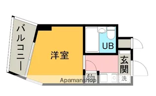 モナークマンション上溝弐番館【6階】の間取り