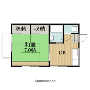 ハイツアイレス【2階】の間取り