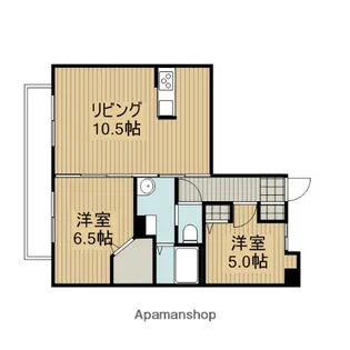 矢掛館南棟【1階】の間取り