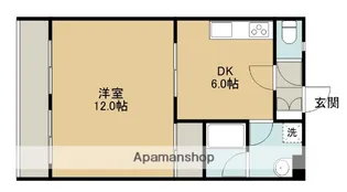 サンシティ田名【1階】の間取り