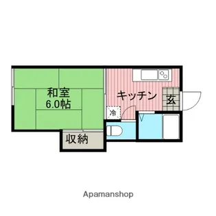 フォーブル相模B【1階】の間取り