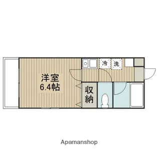 神奈川県相模原市中央区共和1丁目【マンション】の間取り