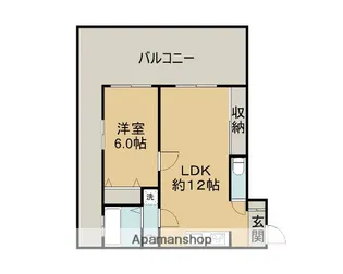 ルビナスコーポ【3階】の間取り