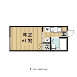 神奈川県相模原市南区北里1丁目【アパート】の間取り