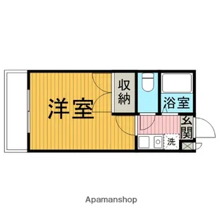 1Kの間取り画像