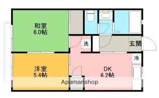 マルタン上溝【2階】の間取り