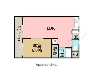 ハイツスズキ【2階】の間取り
