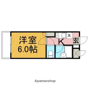神奈川県相模原市緑区橋本6丁目【マンション】の間取り