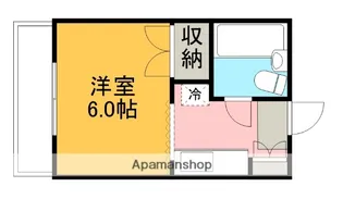 エントピア【106号室】の間取り