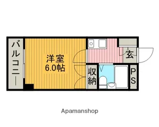 神奈川県相模原市緑区橋本2丁目【マンション】の間取り
