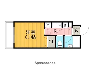 神奈川県相模原市南区相模大野3丁目【マンション】の間取り