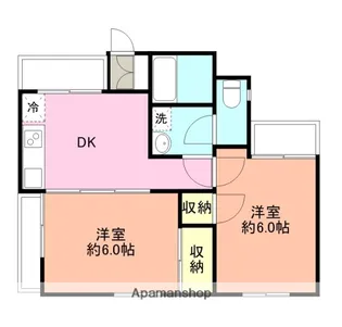 東京都町田市忠生3丁目【マンション】の間取り