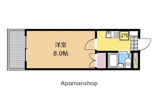 エルニド相模原【701号室】の間取り
