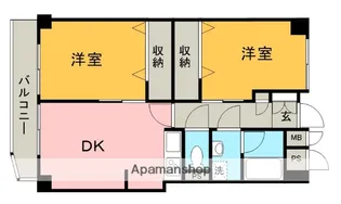 丸正マンション【4階】の間取り