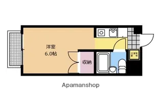 メゾン・ド・レーヌ【114号室】の間取り