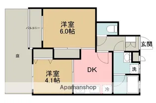 ライオンズマンション相模原(分譲)【1階】の間取り