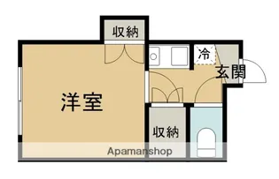 ブリックメゾン1号館【1階】の間取り