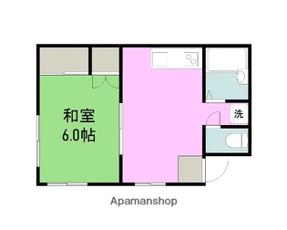 ハイツ新井【1階】の間取り