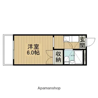 神奈川県相模原市南区古淵1丁目【マンション】の間取り