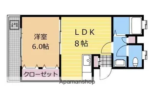ロイヤルフラッツ相模原【302号室】の間取り