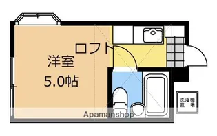 ブルーポイント【106号室】の間取り