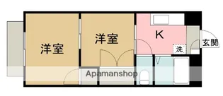 シャトレーオール【103号室】の間取り