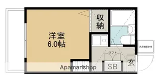 メゾン・デ・ジュンヌA【202号室】の間取り