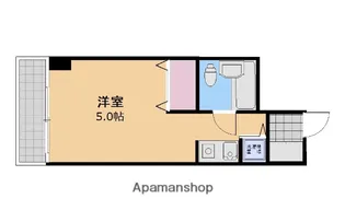 シルフィード相模原【705号室】の間取り