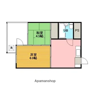 神奈川県相模原市中央区千代田5丁目【マンション】の間取り