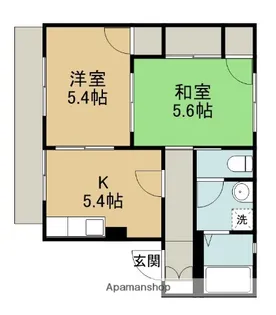 カルチャーA【1階】の間取り