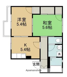 カルチャーA【2階】の間取り