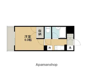 パークヒルズ中村Ⅱ【202号室】の間取り