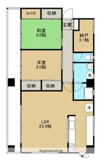 MAX橘ビル【302号室】の間取り