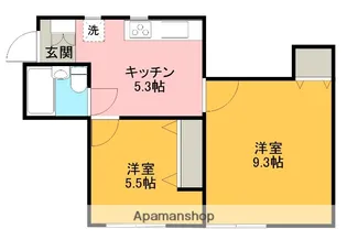 第2中村ビル【3階】の間取り