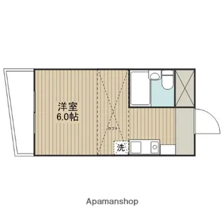 神奈川県相模原市中央区淵野辺本町3丁目【マンション】の間取り