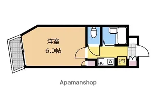 キャッスルマンション相模原【203号室】の間取り