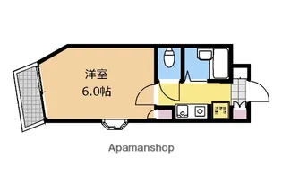 キャッスルマンション相模原【201号室】の間取り