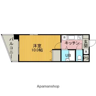 神奈川県相模原市緑区橋本6丁目【マンション】の間取り