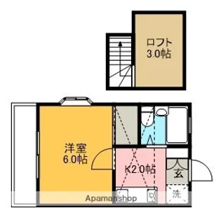 ハイツセイワⅤ【2階】の間取り