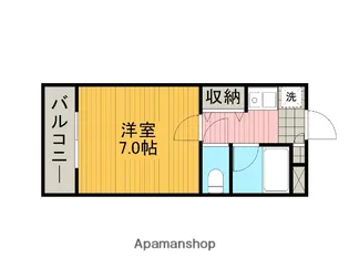 神奈川県相模原市緑区元橋本町【マンション】の間取り