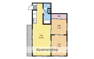 ピア相模原【2階】の間取り