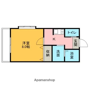 東京都町田市相原町【アパート】の間取り