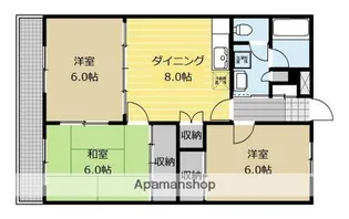 メゾン・ファミール【203号室】の間取り
