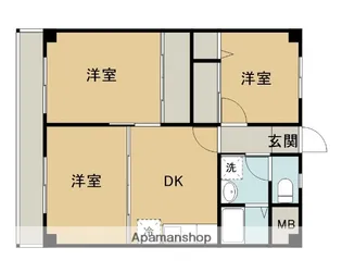 メゾン市川【3階】の間取り