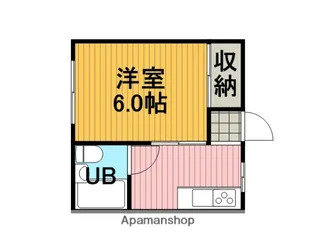 1Kの間取り画像