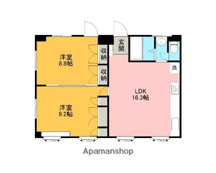 ダイキチビル【401号室】の間取り